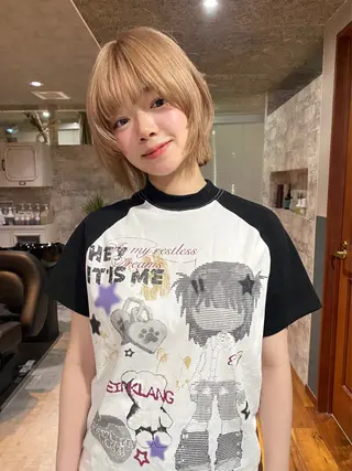 ショート カラー mai / linoah˚✧のヘアスタイル