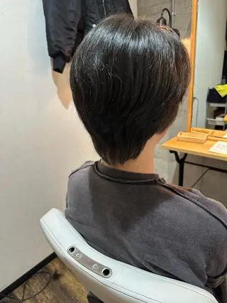ミディアム メンズパーマ/四條畷 /忍ヶ丘駅/中川凌太のヘアスタイル