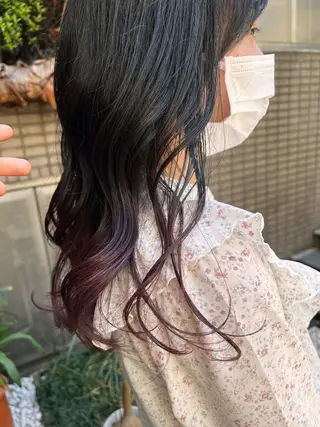 セミロング 澤井 佑果のヘアスタイル