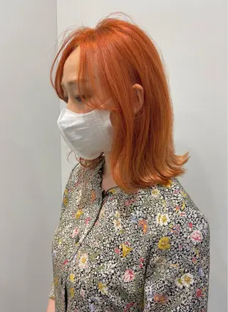 ショート カラー ヘアアレンジ 小倉 愛里のヘアスタイル