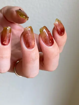ネイル 草加ニュアンスネイル 🌚hersのネイルデザイン