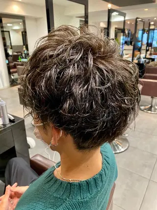 パーマ メンズ ⭕️メンズパーマ⭕️ 山口 裕太郎のヘアスタイル