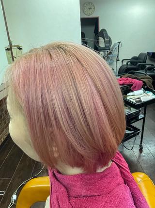 ショート カラー 桧山 真のヘアスタイル
