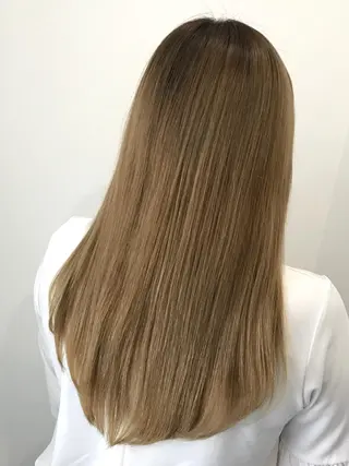 ロング カラー 若杉 諒のヘアスタイル