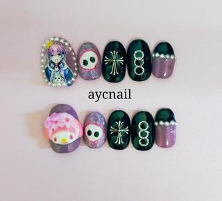 ネイル 推しネイル | 　aycnailのネイルデザイン
