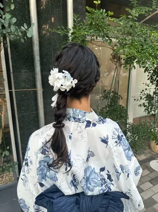 ヘアアレンジ カラーモデル０円／ 🎀Nanase‎のヘアスタイル