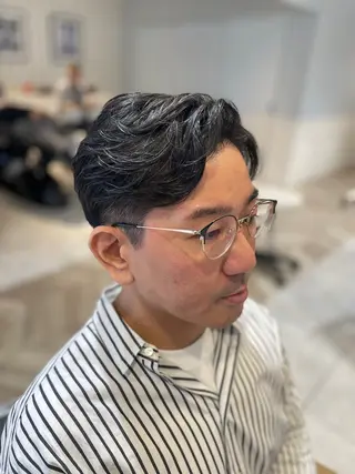 ショート パーマ メンズ メンズパーマ/カット / 古川 諒のヘアスタイル