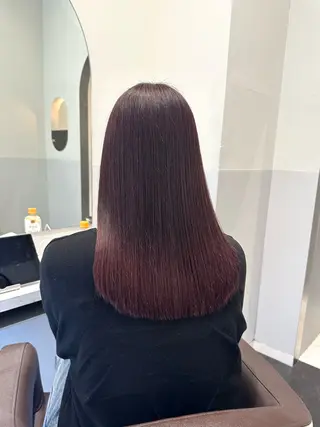 ロング カラー 矢野 晃平のヘアスタイル