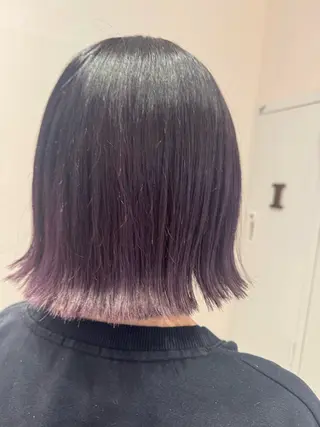 カラー 河添 麗菜のヘアスタイル