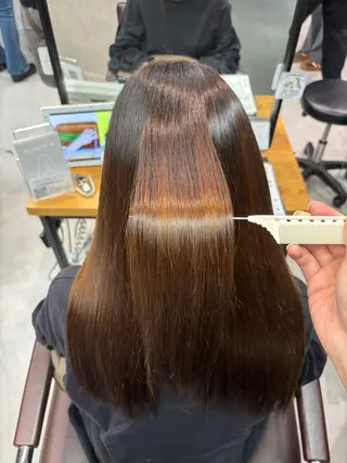 韓国ヘア｜艶カラー｜ ヘアアレンジ｜yuiのヘアスタイル