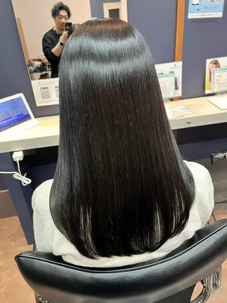 ロング カラー 宮下 浩一のヘアスタイル