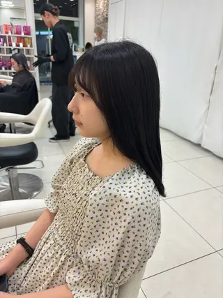 ロング カラー keany錦糸町 ハセベユウのヘアスタイル