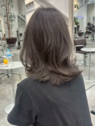 ミディアム ❥韓国ヘア🇰🇷❥ 透明感カラー❥Ruiのヘアスタイル