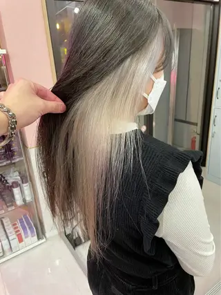 ロング カラー 十人十色地雷カラー 🎀りゅうぱちのヘアスタイル