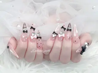 ネイル MoMoA Nail ネイル長さ出し専門店のネイルデザイン