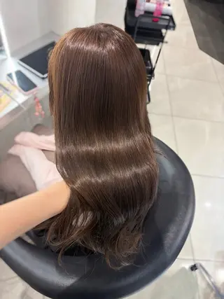 ロング カラー 韓国レイヤー×モテ髪 /MITSUKI🤍のヘアスタイル