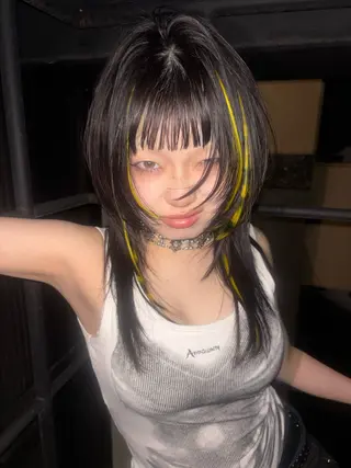 ミディアム カラー 🌐NATSUMI 🌐【寒色カラー】のヘアスタイル