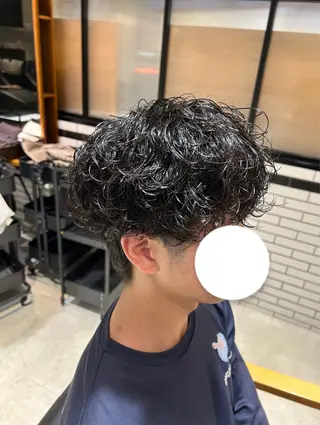 パーマ メンズ miho .のヘアスタイル