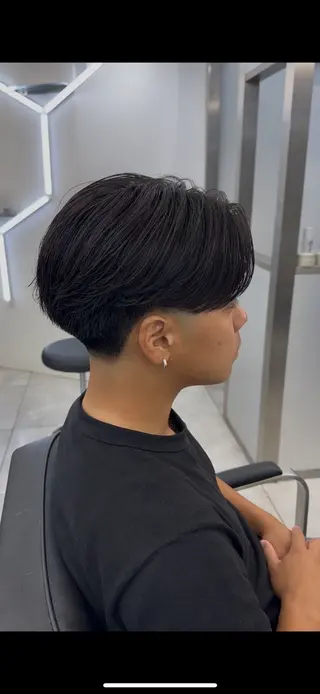 パーマ メンズ 💎メンズカット ／フェザー／細野💎のヘアスタイル