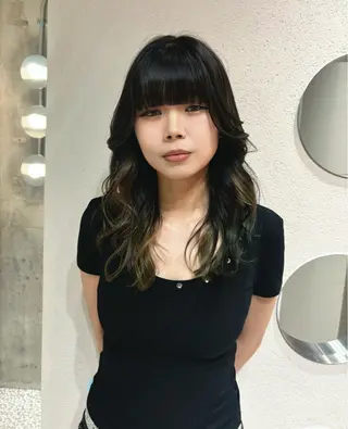 ロング 大卒フリーランス 美容師☆ぬくいせいなのヘアスタイル