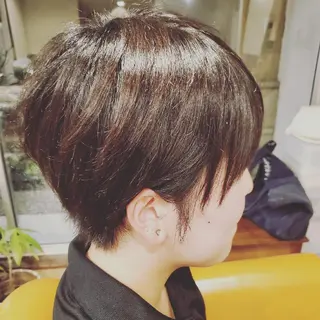 ショート spa hair ark 富井直美のヘアスタイル