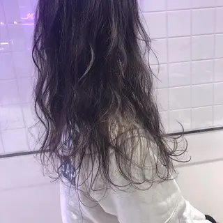 ロング kiyono ⭐︎ダブルカラーのヘアスタイル