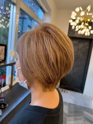 ショート カラー 白髪手術/髪質改善 /浦和⭐️Ryu⭐️のヘアスタイル