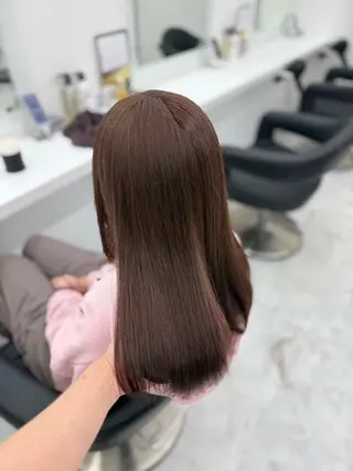 ロング カラー 🥂上品ワンホンヘア 🥂nozomiのヘアスタイル