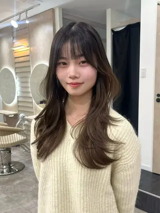 ロング 廣庭 勇人のヘアスタイル