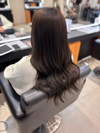 ロング カラー RABU 髪質改善/ 縮毛矯正/名古屋伏見のヘアスタイル