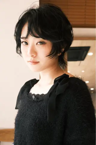 ショート 似合わせ レイヤー須川のヘアスタイル
