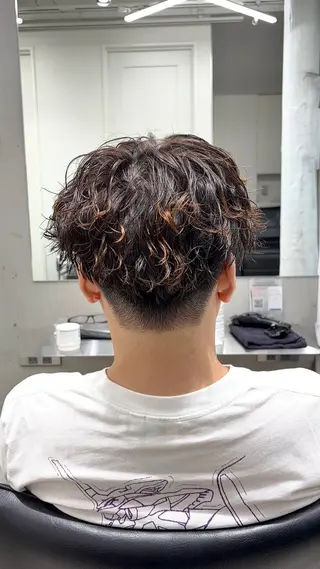 パーマ メンズ シオン/ メンズ パーマ/名古屋駅のヘアスタイル