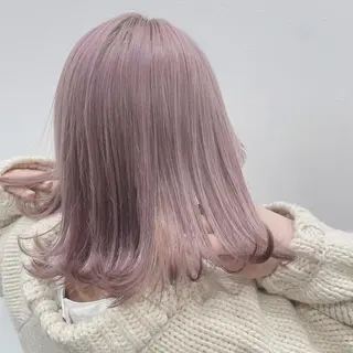 セミロング カラー ヘアアレンジ メンズ ダブルカラー｜ なおき｜池袋美容師のヘアスタイル