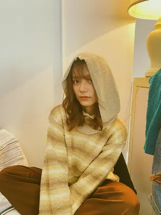 ミディアム スギヤマ ショウゴのヘアスタイル