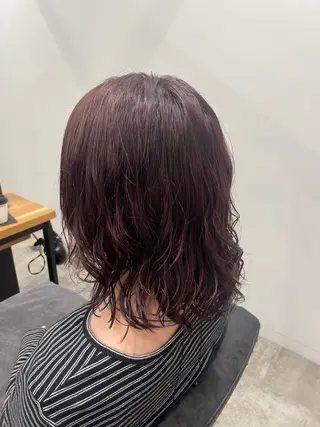 セミロング カラー 艶カラー🍒‎🤍 陽花のその他イメージ