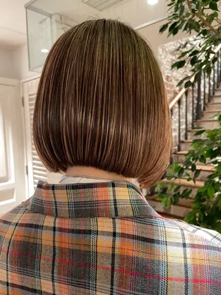 ショート カラー highlight 🤍RIOのヘアスタイル
