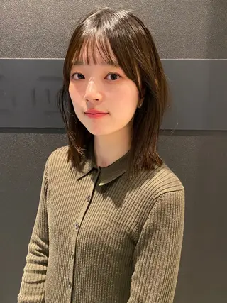 ミディアム カラー mai / linoah˚✧のヘアスタイル
