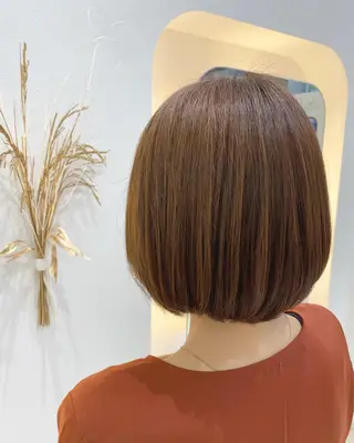 ミディアム 京都河原町/艶髪/ 西田晴香のヘアスタイル