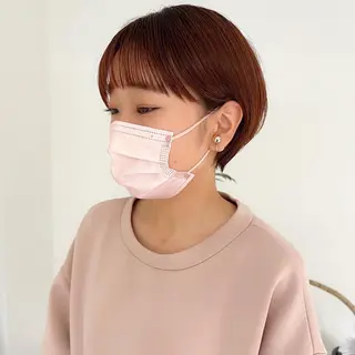 ショート 縮毛矯正 特化アツシのヘアスタイル