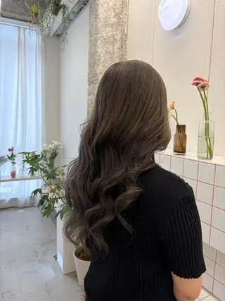 ロング カラー 🌼花屋併設🌼 木下奈々望のヘアスタイル