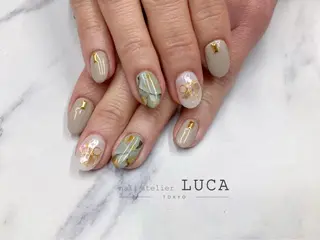 ネイル ネイルアトリエルカ スタッフのネイルデザイン