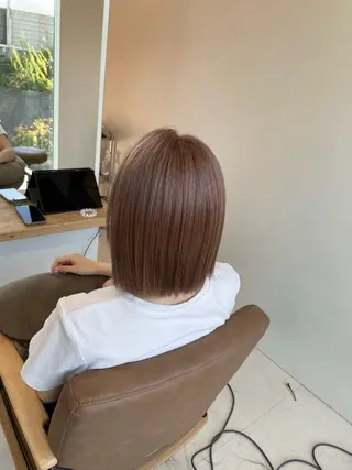 ミディアム 鈴木 妃帆未のヘアスタイル
