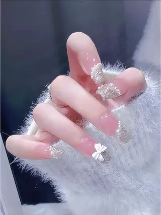 ネイル 長さ出し専門パーツ jenniferのネイルデザイン