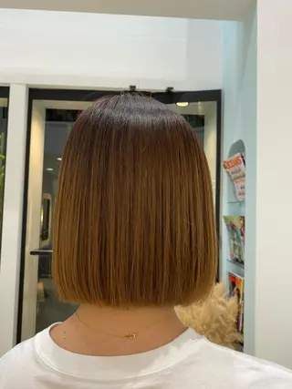ミディアム パーマ 京都河原町/艶髪/ 西田晴香のヘアスタイル