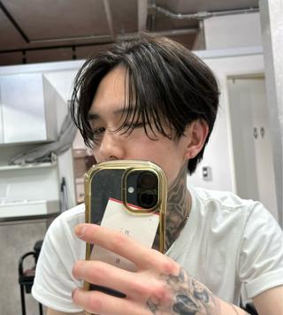 パーマ ヘアアレンジ メンズ (メンズ特化)AKI /古本晃大のヘアスタイル