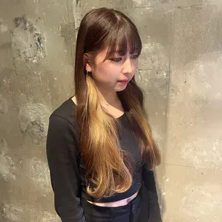 カラー 橋本 士のヘアスタイル