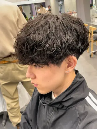 パーマ メンズ fifth 村田 悠輔のヘアスタイル