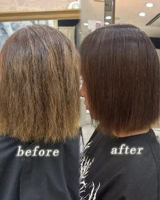 ショート 透明感カラー上大岡/ yuzu🌺☪️のヘアスタイル