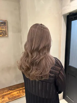 セミロング 新宿/顔周りカット +レイヤー＝しずく♩のヘアスタイル