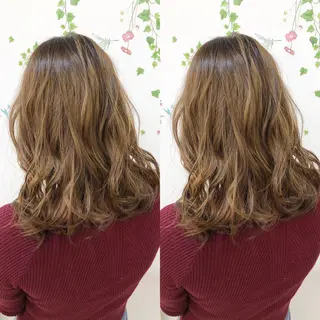 ロング カラー 似合わせ/レイヤー /ボブ/新谷のヘアスタイル